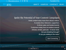 Tablet Screenshot of jonstonewrites.com